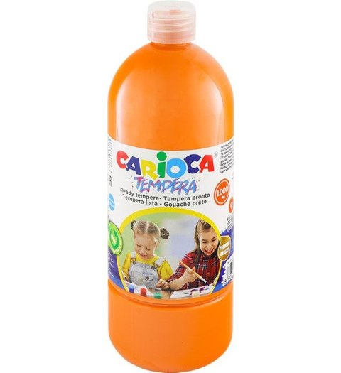 Farba tempera Carioca kolor: pomarańczowy 1000ml 1 kolor. (170-2644) Farba tempera Carioca kolor: pomarańczowy 1000ml 1 kolor. (170-2644)