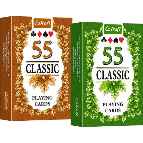 Karty Trefl Classic 55 sztuk Karty Trefl Classic 55 sztuk