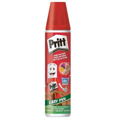 Klej w płynie Pritt Pen 40ml (HEPR1442320) Klej w płynie Pritt Pen 40ml (HEPR1442320)