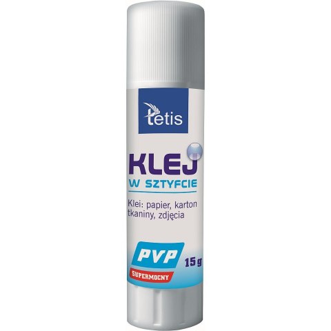Klej w sztyfcie Tetis PVP 15g (BG112-B) Klej w sztyfcie Tetis PVP 15g (BG112-B)
