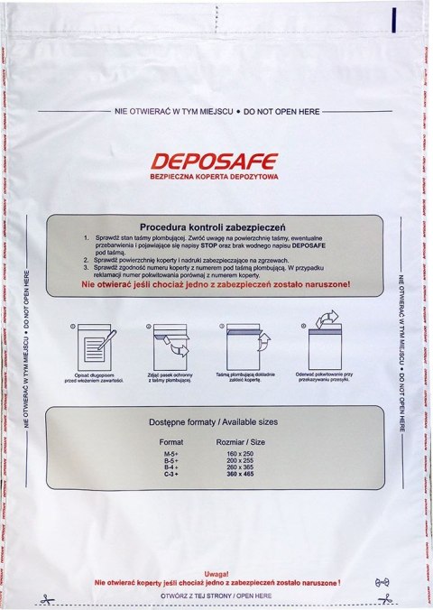 Koperta bezpieczna Ag Koperty Deposafe 360x465 Koperta bezpieczna Ag Koperty Deposafe 360x465