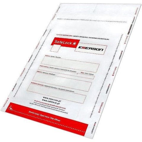 Koperta bezpieczna Emerson Safelock 250x350 mm biała Koperta bezpieczna Emerson Safelock 250x350 mm biała