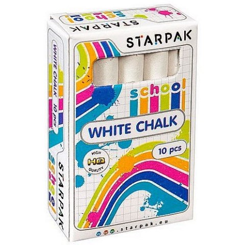Kreda Starpak kolor: biała 10 szt (262682) Kreda Starpak kolor: biała 10 szt (262682)