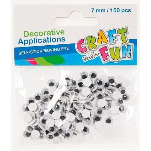 Oczka Craft with Fun 150 szt (290493) Oczka Craft with Fun 150 szt (290493)
