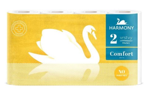 Papier toaletowy Harmony Comfort a'8 kolor: biały 8 szt Papier toaletowy Harmony Comfort a'8 kolor: biały 8 szt