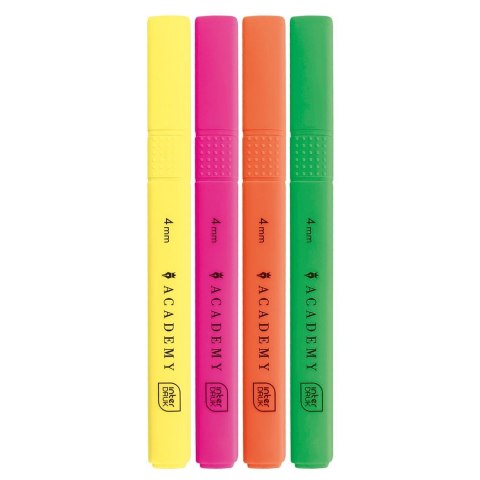 Zakreślacz Interdruk neonowe 5902277350381, mix 1,0-3,0mm (4KOL)
