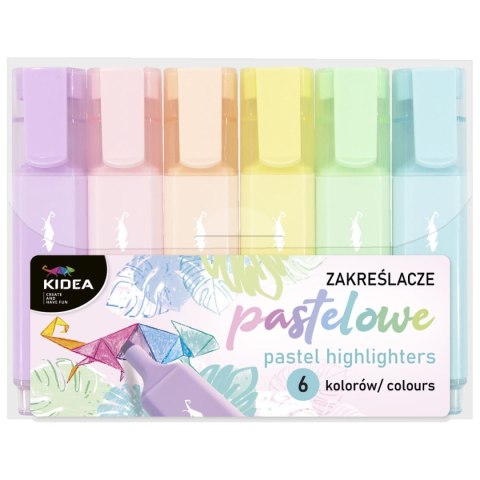 Zakreślacz Kidea Pastel, mix (ZP6KA) Zakreślacz Kidea Pastel, mix (ZP6KA)