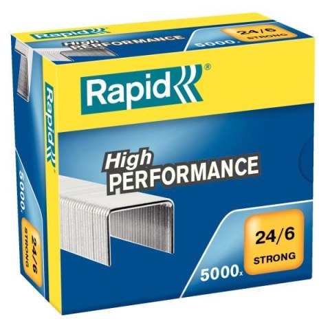 Zszywki 24/6 Rapid Strong 24/6 5000 szt (24859900) Zszywki 24/6 Rapid Strong 24/6 5000 szt (24859900)