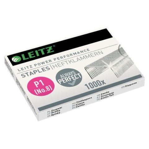 Zszywki 8 Leitz 1000 szt (55780000) Zszywki 8 Leitz 1000 szt (55780000)