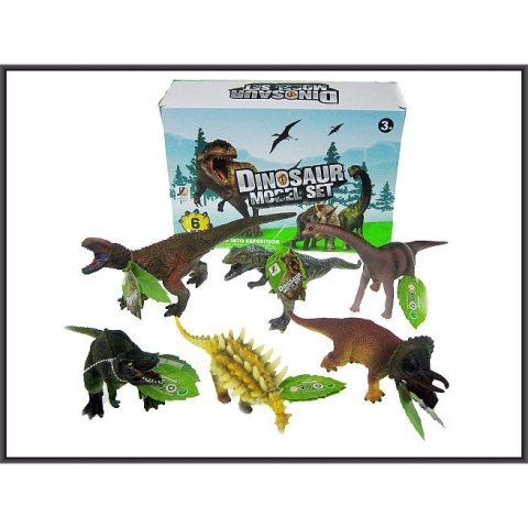Figurka Hipo Dinozaury z dźwiękiem 30cm 6-rodzajów (HJZ02) Figurka Hipo Dinozaury z dźwiękiem 30cm 6-rodzajów (HJZ02)