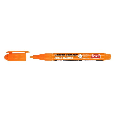 Marker specjalistyczny Toma kredowy, pomarańczowe 1,5mm okrągła końcówka Marker specjalistyczny Toma kredowy, pomarańczowe 1,5mm okrągła końcówka