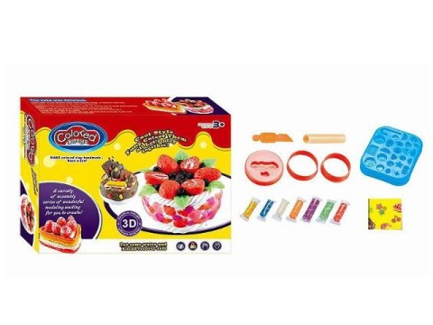 Masa plastyczna dla dzieci Bigtoys Tort mix (BPLA5188) Masa plastyczna dla dzieci Bigtoys Tort mix (BPLA5188)