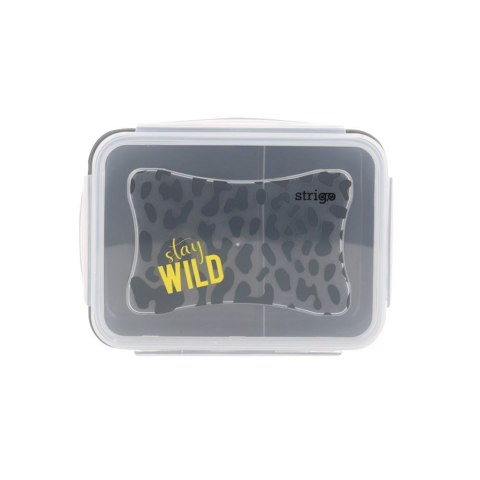 Śniadaniówka Strigo STAY WILD szara (SSC268) Śniadaniówka Strigo STAY WILD szara (SSC268)
