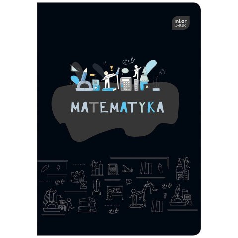 Zeszyt tematyczny Interdruk A5 60k. 70g krata (ZE60#MATFSC) Zeszyt tematyczny Interdruk A5 60k. 70g krata (ZE60#MATFSC)
