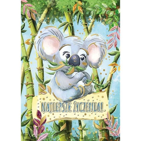 Kartka składana Henry Karnet A5 KOALA A5 (5907465669610) Kartka składana Henry Karnet A5 KOALA A5 (5907465669610)