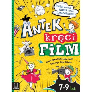 Książeczka edukacyjna Aksjomat Antek kręci film. Świat według Antka i inne nieznośności