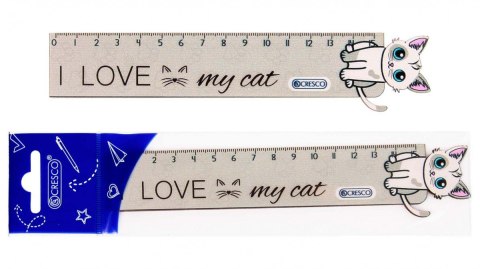 Linijka plastik Cresco BRYTYJCZYK 15 cm 15cm (224112) Linijka plastik Cresco BRYTYJCZYK 15 cm 15cm (224112)