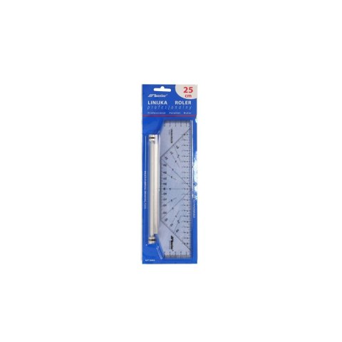 Linijka plastikowa Leniar 25cm (20603) Linijka plastikowa Leniar 25cm (20603)