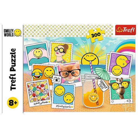 Puzzle Trefl Smiley na wakacjach 300 el. (23019) Puzzle Trefl Smiley na wakacjach 300 el. (23019)