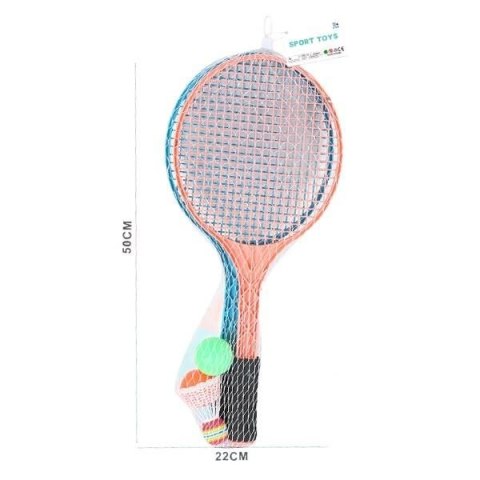 Rakieta do tenisa ziemnego Ciuciubabka 50 cm z lotką i piłeczką (101287) Rakieta do tenisa ziemnego Ciuciubabka 50 cm z lotką i piłeczką (101287)