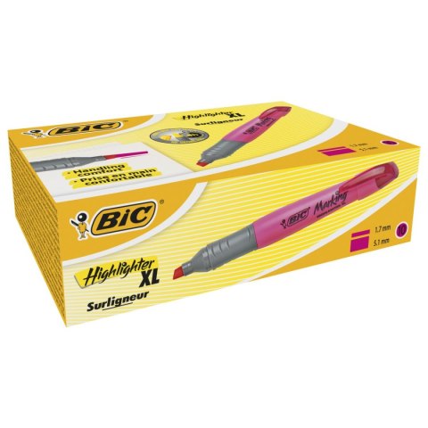 Zakreślacz Bic zakreślacz, popielowy 1,0-3,0mm Zakreślacz Bic zakreślacz, popielowy 1,0-3,0mm