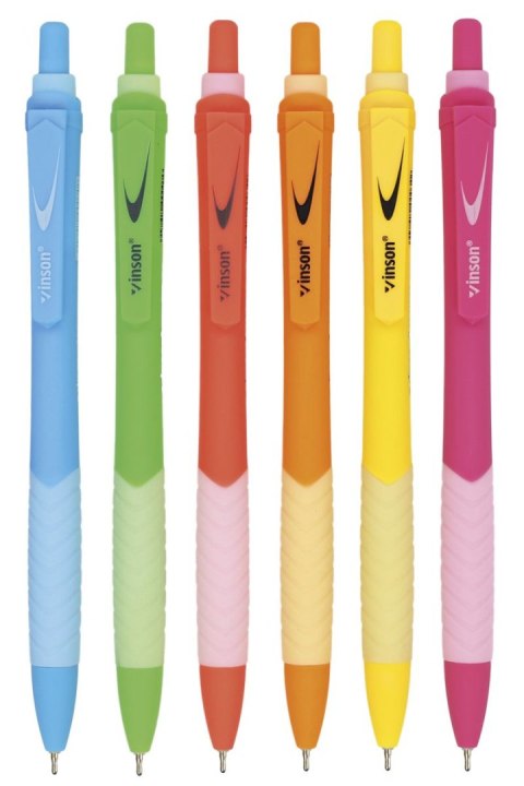 Długopis olejowy Vinson Fashion niebieski 0,7mm (C4) Długopis olejowy Vinson Fashion niebieski 0,7mm (C4)