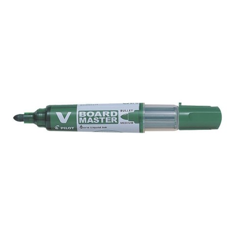 Marker suchościeralny Pilot V Board Master, zielony 2,3mm okrągła końcówka (WBMA-VBM-M-G-BG) Marker suchościeralny Pilot V Board Master, zielony 2,3mm okrągła końcówka (WBMA-VBM-M-G-BG)