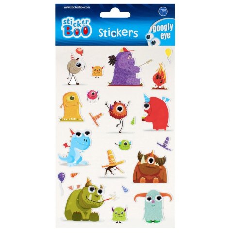 Naklejka (nalepka) Stickerboo S-Boo Geye Potworki (493719) Naklejka (nalepka) Stickerboo S-Boo Geye Potworki (493719)