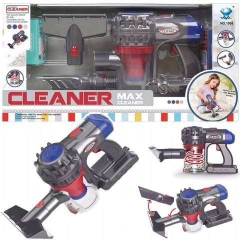 Odkurzacz zabawkowy Norimpex ręczny, max cleaner (NO-1006823) Odkurzacz zabawkowy Norimpex ręczny, max cleaner (NO-1006823)