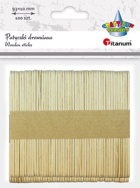 Ozdoba drewniana Titanum Craft-Fun Series patyczki (BG017) Ozdoba drewniana Titanum Craft-Fun Series patyczki (BG017)