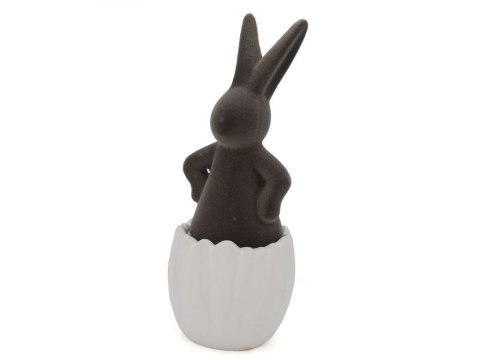 Ozdoba wielkanocna One Dollar królik z jajkiem ceramiczny 19cm (358850) Ozdoba wielkanocna One Dollar królik z jajkiem ceramiczny 19cm (358850)