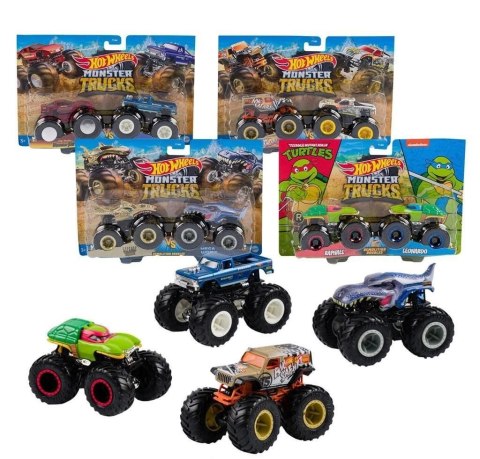 Samochód Hot Wheels Monster Trucks 2 pack 1:64 (FYJ64) Samochód Hot Wheels Monster Trucks 2 pack 1:64 (FYJ64)