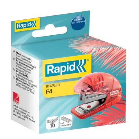 Zszywacz Rapid Colour Breeze F4 niebieski 10k (5001327)