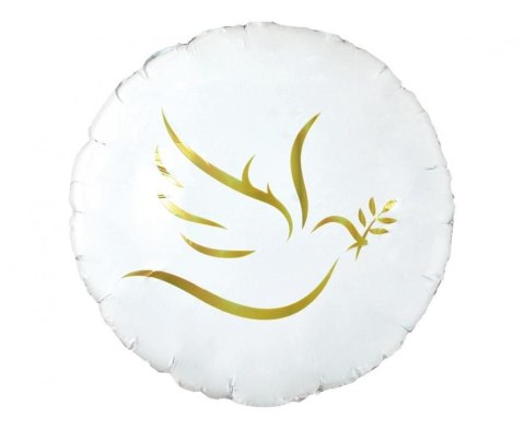 Balon foliowy Godan Komunia Święta gołąbek 18cal (FG-OZGO) Balon foliowy Godan Komunia Święta gołąbek 18cal (FG-OZGO)