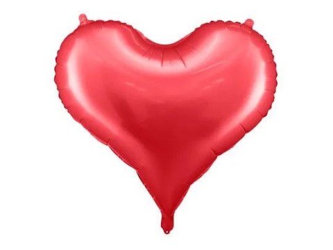 Balon foliowy Partydeco Serce, 75x64,5 cm, czerwone (FB141S-007) Balon foliowy Partydeco Serce, 75x64,5 cm, czerwone (FB141S-007)