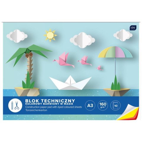 Blok techniczny Interdruk A3 mix 170g 10k (BLTA3K) Blok techniczny Interdruk A3 mix 170g 10k (BLTA3K)
