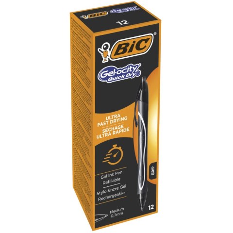 Długopis żelowy Bic długopis wymazywalny czarny 0,3mm (94987) Długopis żelowy Bic długopis wymazywalny czarny 0,3mm (94987)