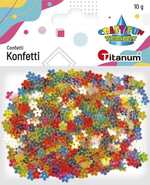 Konfetti Titanum Craft-Fun Series kwiaty 7mm (11wc010) Konfetti Titanum Craft-Fun Series kwiaty 7mm (11wc010)