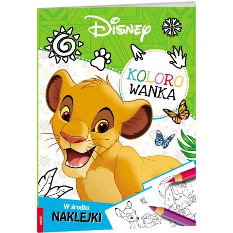 Książka dla dzieci Ameet Disney. Kolorowanka Książka dla dzieci Ameet Disney. Kolorowanka
