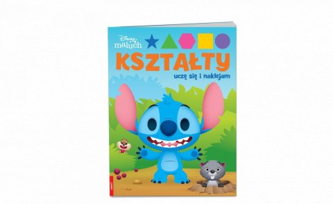 Książka dla dzieci Ameet Disney Maluch. Kształty. Uczę się i naklejam Uczę się i naklejam (FIG 9201) Książka dla dzieci Ameet Disney Maluch. Kształty. Uczę się i naklejam Uczę się i naklejam (FIG 9201)