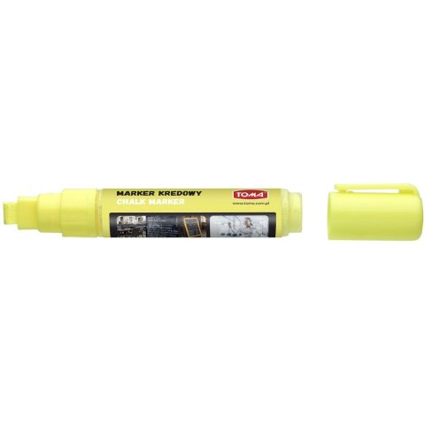 Marker specjalistyczny Toma żółty kredowy, żółty 5,0mm gąbka końcówka (To-291) Marker specjalistyczny Toma żółty kredowy, żółty 5,0mm gąbka końcówka (To-291)
