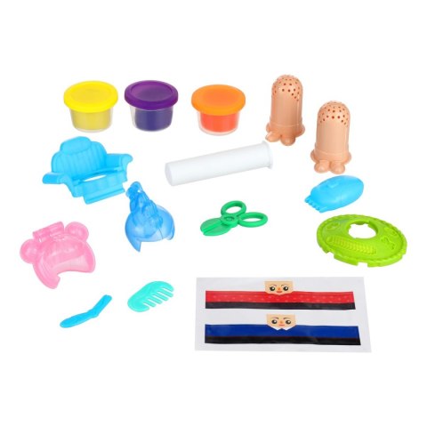 Masa plastyczna dla dzieci Smily Play zestaw fryzjer mix (SP83961) Masa plastyczna dla dzieci Smily Play zestaw fryzjer mix (SP83961)