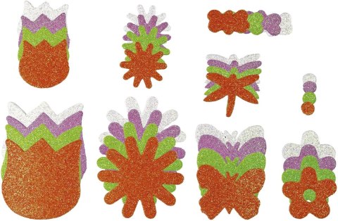 Naklejka (nalepka) Titanum Craft-Fun Series kwiaty, motyle, ważki (21TX-092810) Naklejka (nalepka) Titanum Craft-Fun Series kwiaty, motyle, ważki (21TX-092810)