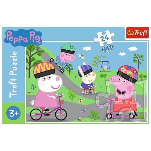 Puzzle Trefl Peppa Pig 24 el. (14330) Puzzle Trefl Peppa Pig 24 el. (14330)