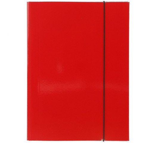 Teczka kartonowa na gumkę A4 czerwony 450g VauPe (302/01) Teczka kartonowa na gumkę A4 czerwony 450g VauPe (302/01)
