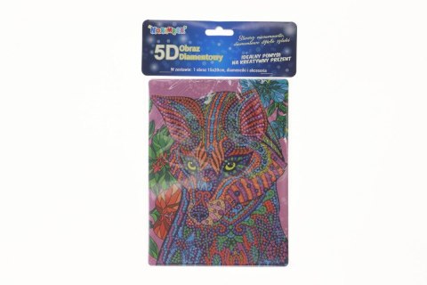 Zestaw kreatywny Norimpex Diamentowa mozaika lisek + sztaluga 15x20cm (NO-1007270) Zestaw kreatywny Norimpex Diamentowa mozaika lisek + sztaluga 15x20cm (NO-1007270)
