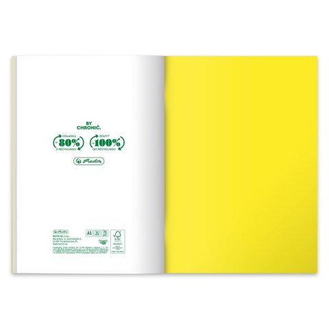 Zeszyt Herlitz Colors Eco PP A5 60k. 70g krata (9552308) Zeszyt Herlitz Colors Eco PP A5 60k. 70g krata (9552308)