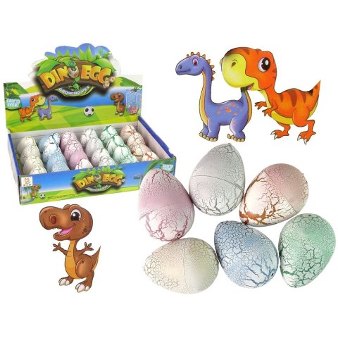 Figurka Lean Wykluwające się Magiczne Jajko Dinozaura Rosnące 6 cm Białe (14894) Figurka Lean Wykluwające się Magiczne Jajko Dinozaura Rosnące 6 cm Białe (14894)