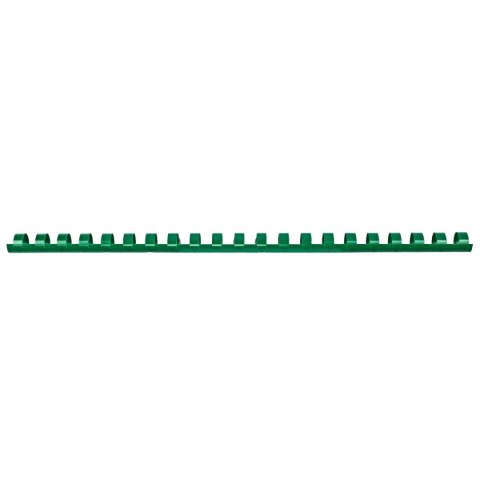 Grzbiety do bindowania Titanum A4 zielony plastik śr. 12mm Grzbiety do bindowania Titanum A4 zielony plastik śr. 12mm