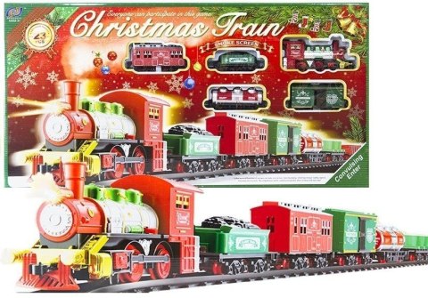 Kolejka Lean christmas train na baterie 430cm (1371) Kolejka Lean christmas train na baterie 430cm (1371)